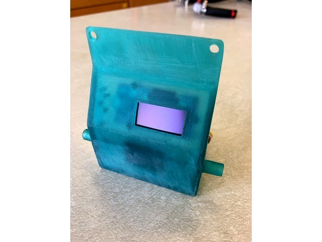 Arduino Modular Case (front part) - relative humidity by pinkyandbrain