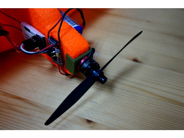 VAS Gremlin Biplane Motor Mount by dennisbaldwin