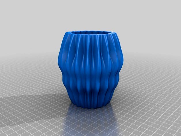 Bumpy Planter by KRISP3D