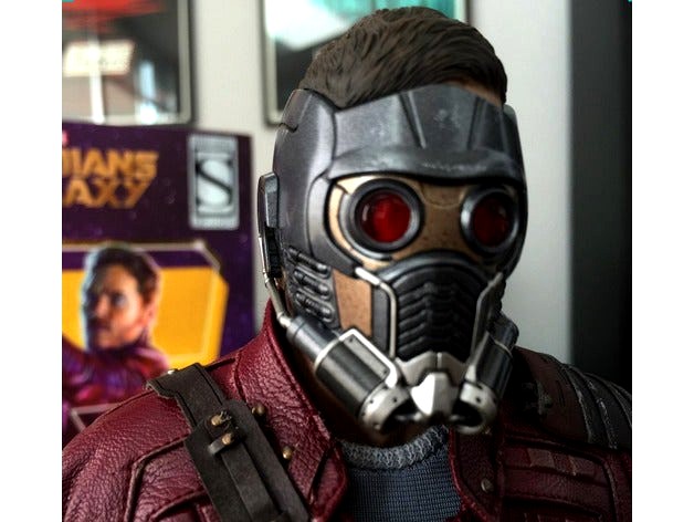 Guardians of the galaxy - Star Lord Bust by Denis31470