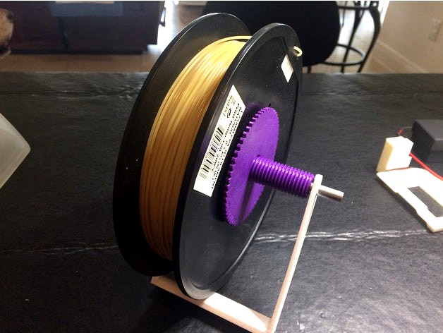 Filament Spool Holder by mcgeehd