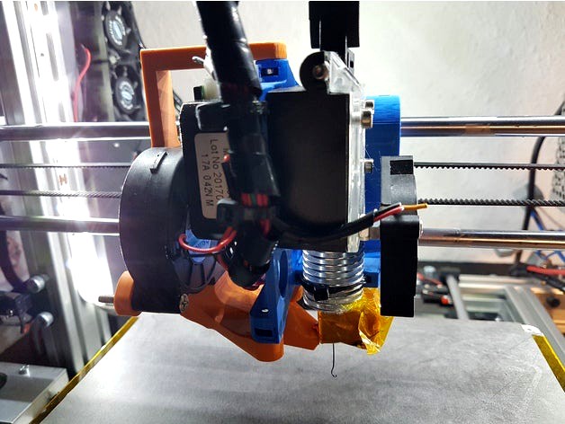 Anet A8 Titan E3D V6 direct extruder mount V3 by lenne0815