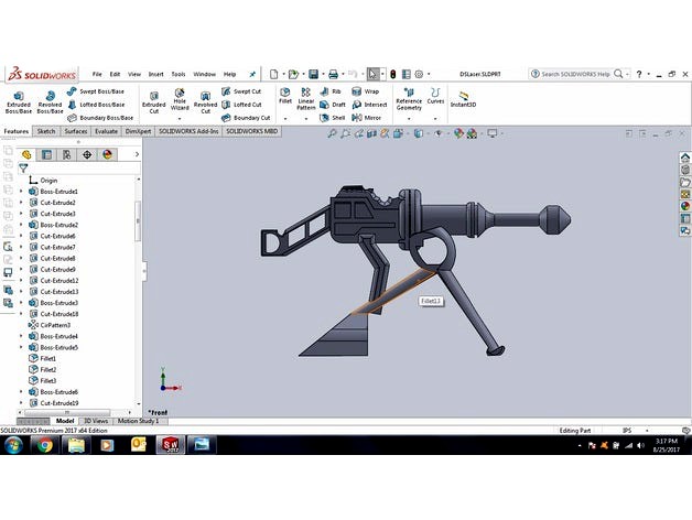 Shadows of Brimstone Darkstone Laser Destroyer by acat420