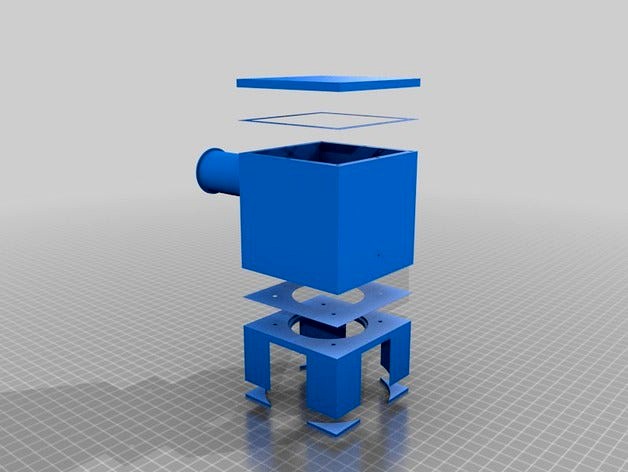 2¨ Minimalist SubWoofer Box by Portalintec