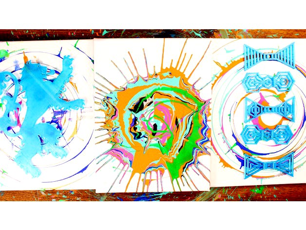 Cuadro abstracto - Herramientas de Pintura by gonzalor