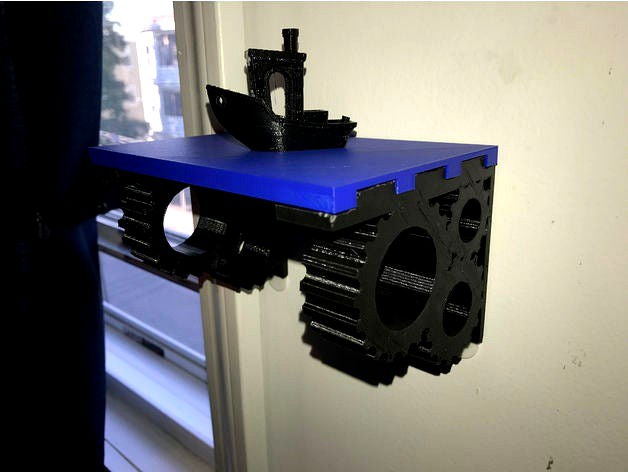 3M Command Strip Shelf by jeremyg58