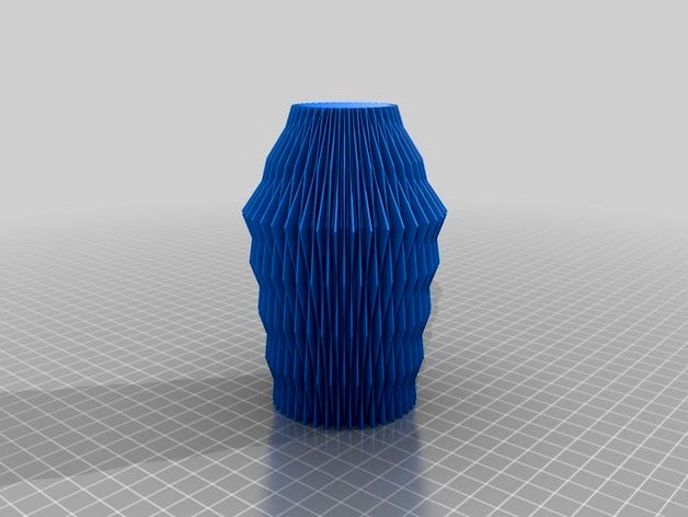 Geometric Vase Straight by KRISP3D