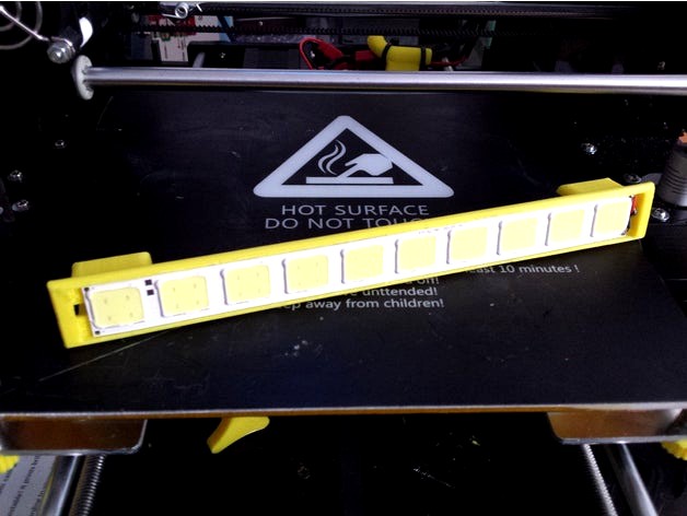 LED Light Bar for Anet A6 by domi1974