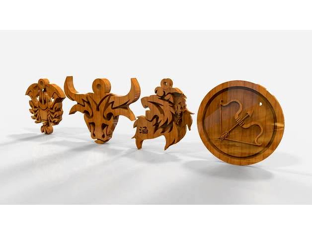 金牛座鑰匙圈 / Taurus key ring by weki