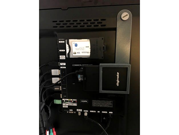 Samsung 46D7000 TV hard drive mount by LJR2