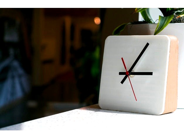 DIY 3D Printed Clock by ChrisFerenceID