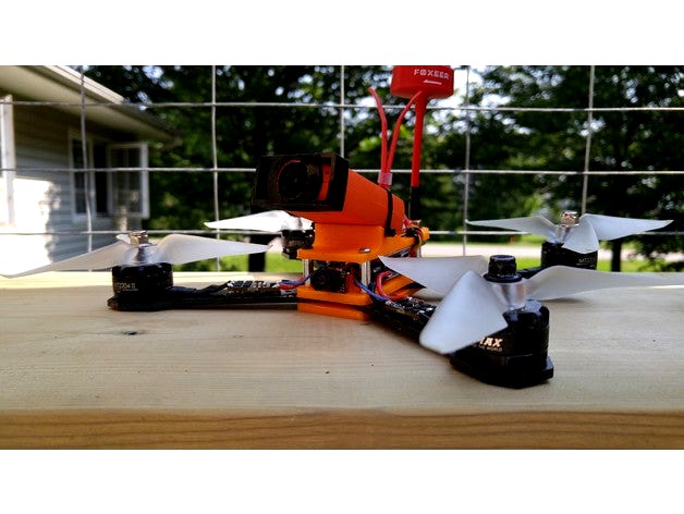 GV210 Compact Racing Quad (Uses Falcon 250 Arms) by mambamax