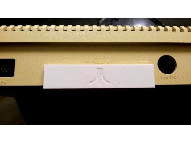 Atari XL Parallel Port Cover (remix) by james7780