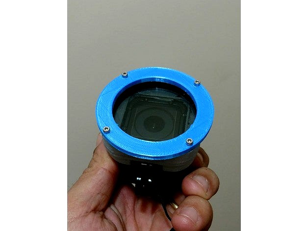 GoPro Session 52mm polarized filter adapter by PrintFail