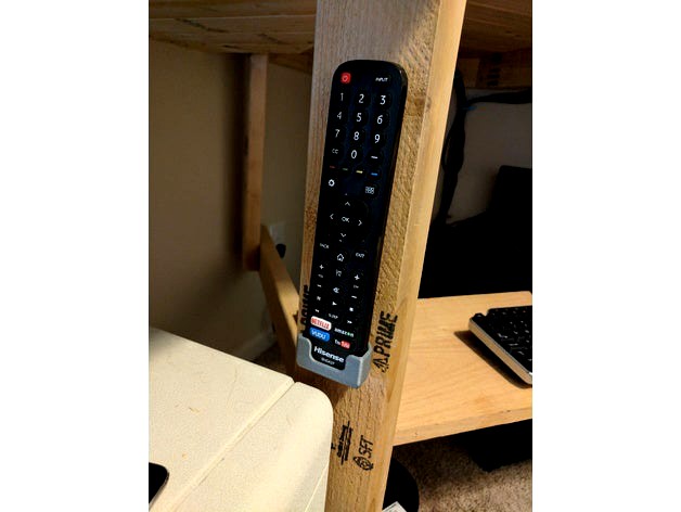 Hisense 50H8C 4K TV Remote Holder by doctriam
