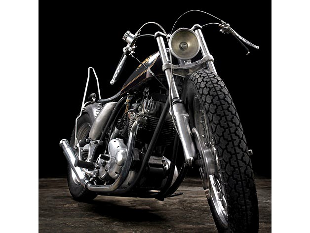 1974 Norton Commando 850 Old School Bobber by chryslerjunkandstuff