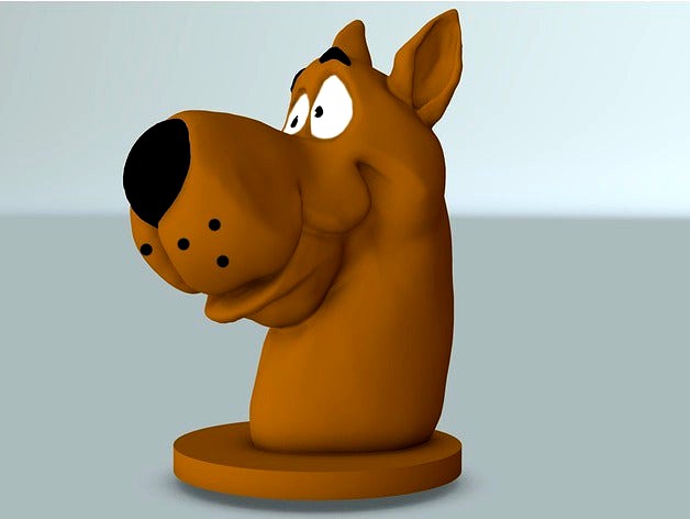Scooby bust by Misterdid