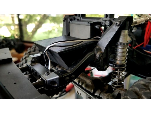 Traxxas Trx-4 Front Accessory Tray by Puredeath