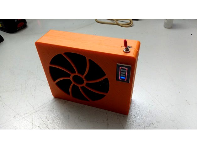 Solder fume Extractor - battery powered by Malectrics