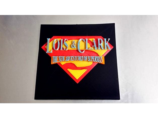 Lois & Clark the New Adventures of Superman Logo by KillerSmurfling