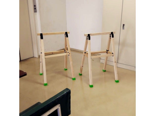 2x2 SPF Lumber Sawhorse Bracket by takawo