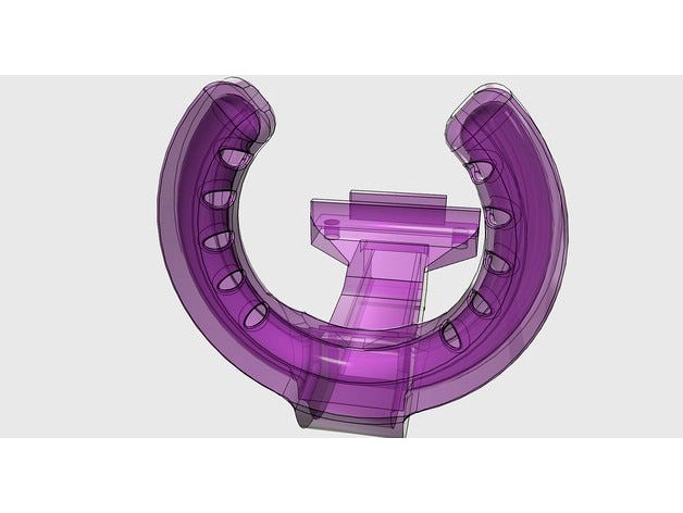 Filament Cooler fan bracket for Sunhokey Prusa i3 (with supports) by ArtemusMaximus