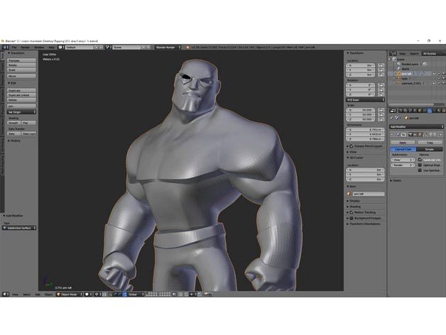 Drax Figurine v0.1t by fASE-2