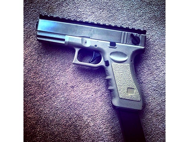 picatinny rail for airsoft G18c (cm030) by Planetler