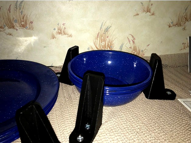 Coleman Camping Dinnerware holders by Mehony85