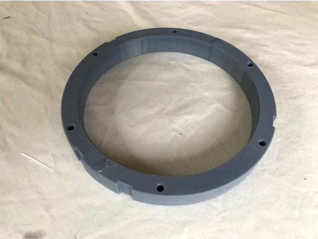 Audi Q7 BOSE Subwoofer Spacer by rsilvers