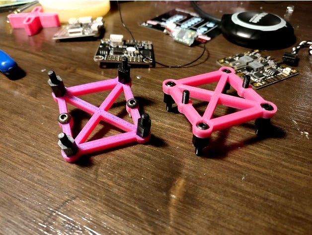 Eachine Fury Wing adapters and mounts by DiAleksi