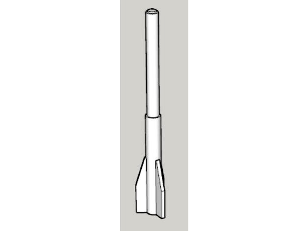 Rocket for Dream Cheeky rocket launcher by timvansteenbergen