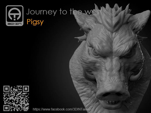 Journey to the West - Pigsy by 3D-IN