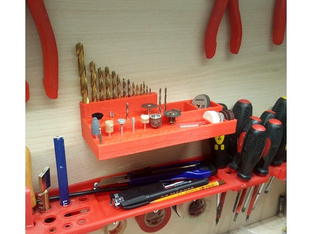 Just Another Dremel Accessory Organizer by mosave