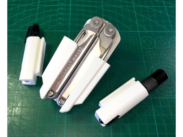 Modular Leatherman Wave holster by WaveSupportApparatus
