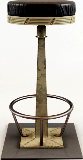 Soda fountain bar stool (RH)