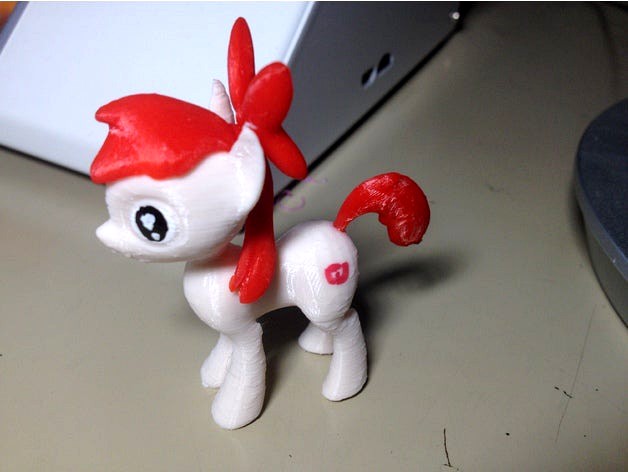 MLP Applebloom Pony by arcandg