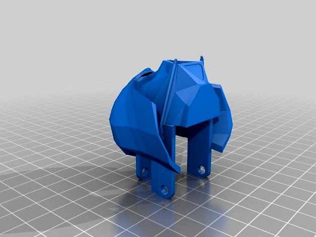 DarthVader Mini Darwin Head  by University_of_Hartford_Robotics