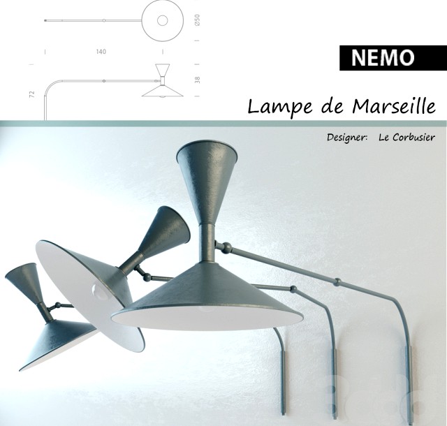 Nemo Lampe de Marseille