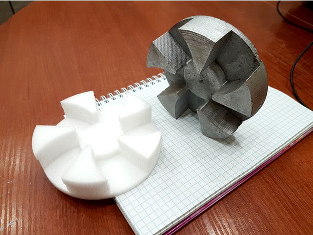 100mm Air raid Siren steel cast by format37