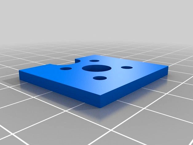 Firewall/ Motor Mount for Flite Test Mighty Minis by ascii_ch