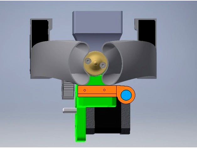 Sensor Holder for Wade's L3K Extruder V2 by Sanaki