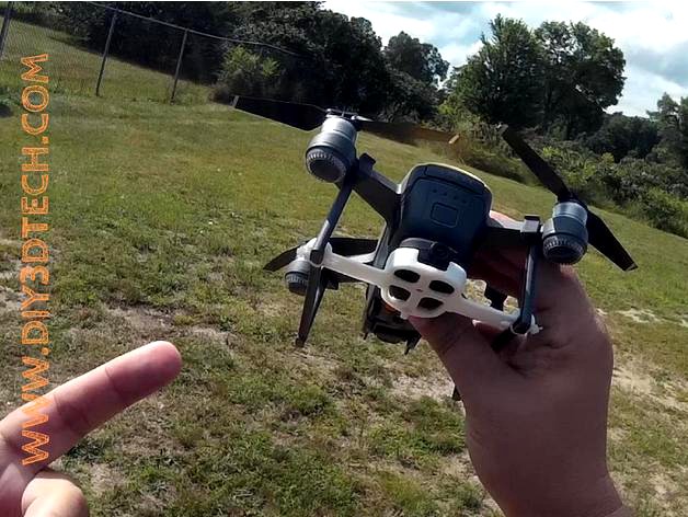 DJI Spark 808 Key-Chain Camera Mount by DIY3DTech