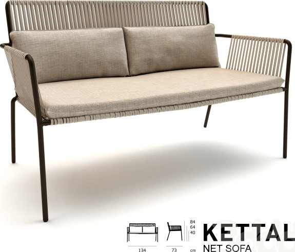 Kettal Net Sofa