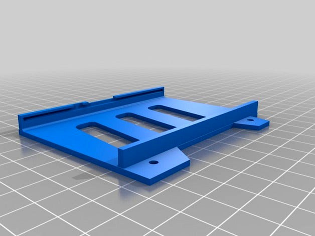 Raspberry Pi Tray with vents by hha