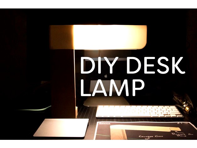 Simple DIY Desk Lamp by ChrisFerenceID