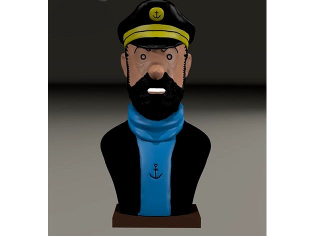 Captain Haddock by Misterdid
