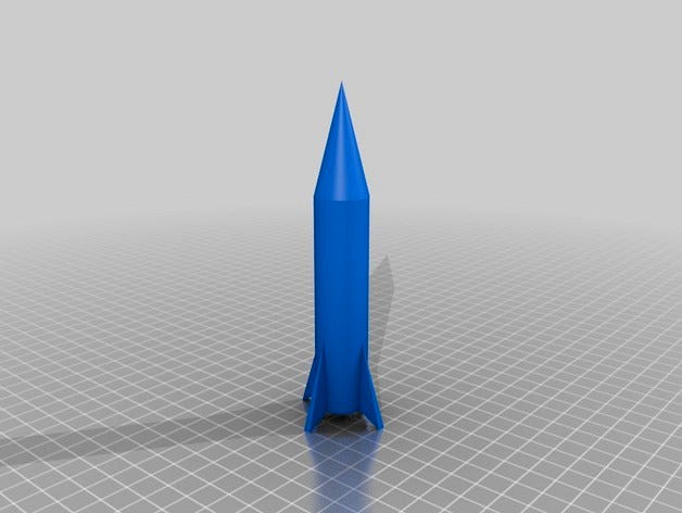Model rocket (untested) by Maverick1701