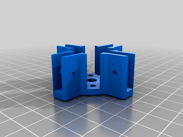 X mount motor mount by _Dave