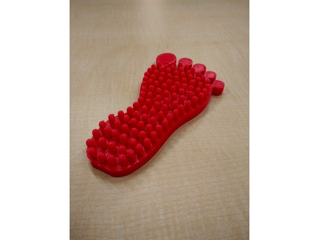 Foot Massager 3D Printed by 3dprintgeekshop